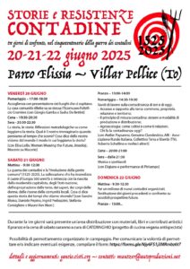 Resistenze 2025 21 giugno 2025