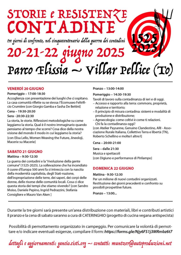 Resistenze 2025 21 giugno 2025