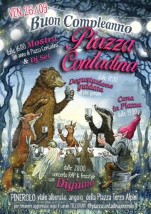 26 settembre 2025 Piazza contadina Pinerolo (TO)