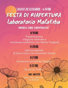 Lab Malaerba Torino 20 settembre 2025