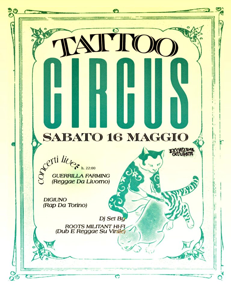 16.5.26 Tattoo Circus Livorno