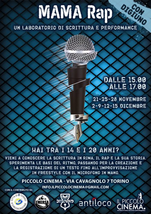 Locandina Lab Mama rap - Seconda versione