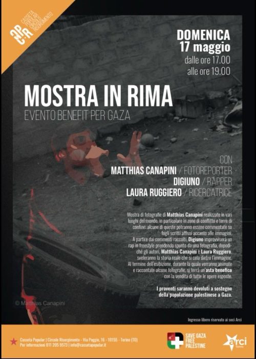 17.5.26 Mostra in rima Comunet Circolo risorgimento Torino